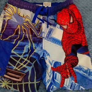 spiderman  boys swim trunks